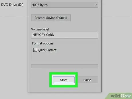 Format Kartu Memori Langkah 11