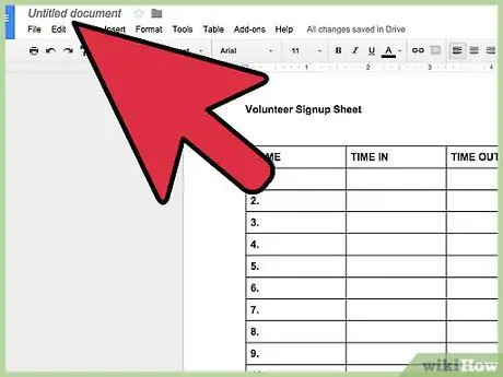 ทำใบลงชื่อสมัครใช้บน Google Docs ขั้นตอนที่ 8