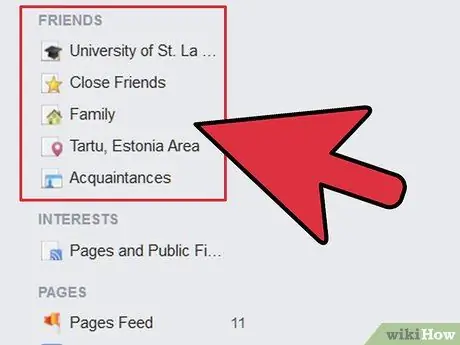 Make Friends Lists on Facebook Step 7