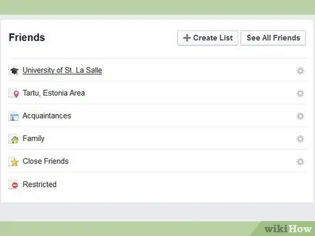 Φτιάξτε λίστες φίλων στο Facebook Βήμα 8