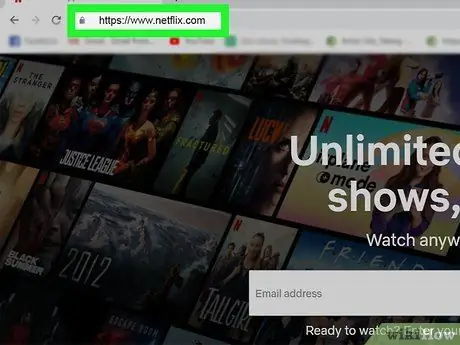 احصل على Netflix الخطوة 1