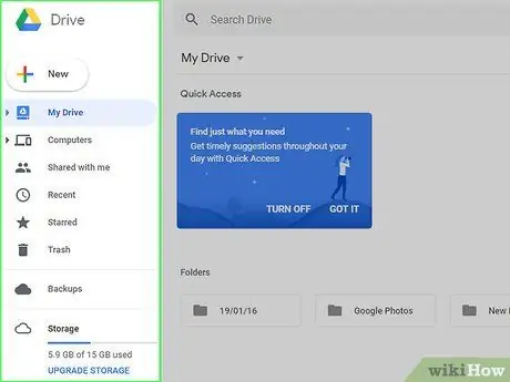 Google Drive -dan foydalaning 4 -qadam