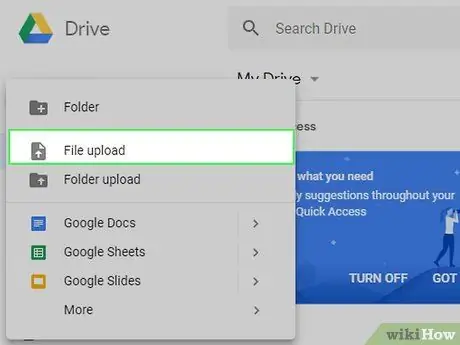 Използвайте Google Drive Стъпка 6