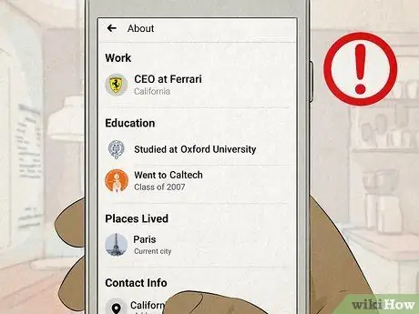 Avslør en falsk Facebook -konto Trinn 4