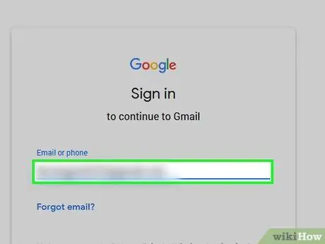 Accéder à Gmail Étape 3