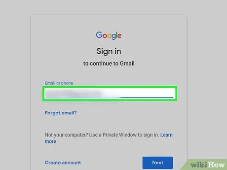 Gmail рүү нэвтрэх 25 -р алхам