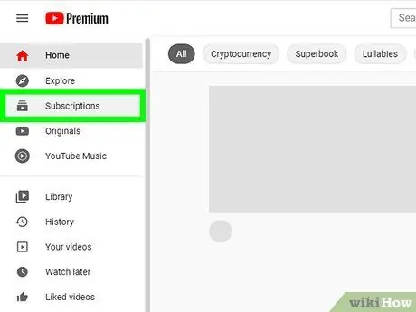 Gestioneu les vostres subscripcions a YouTube Pas 12