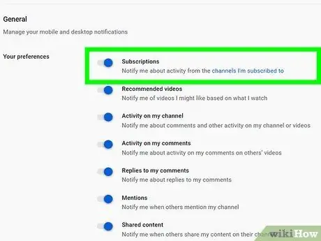 Կառավարեք ձեր բաժանորդագրությունները YouTube- ում Քայլ 18