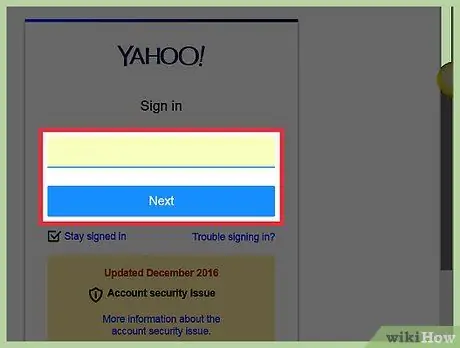 Reset beveiligingsvragen in Yahoo Mail Stap 4