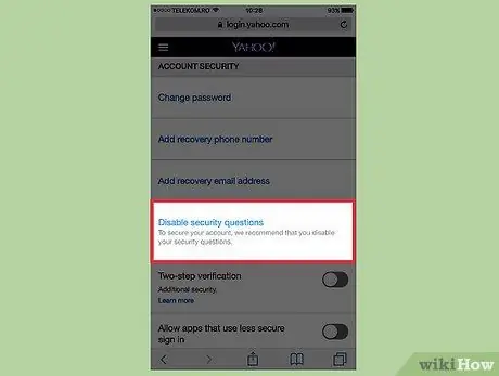 Yahoo Mail -da xavfsizlik savollarini tiklash - 27 -qadam