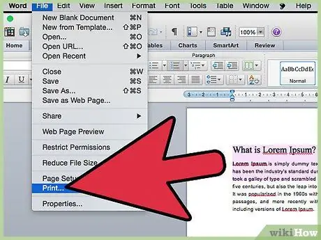 Print Only a Section of a Web Page, Document or E mail Step 13