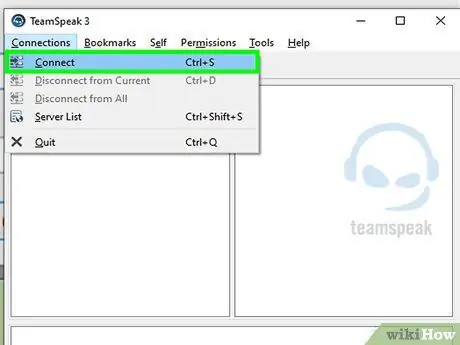 Utilitzeu el pas 14 de Teamspeak