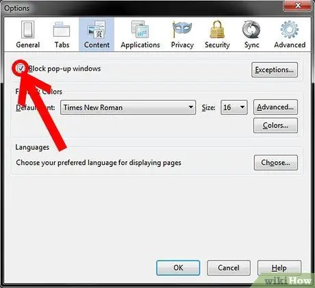 Արգելափակել թռուցիկներն Firefox- ում Քայլ 5