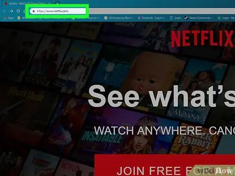 Nabavite Netflix račun Korak 1