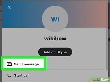 Поканете някой в Skype Стъпка 13