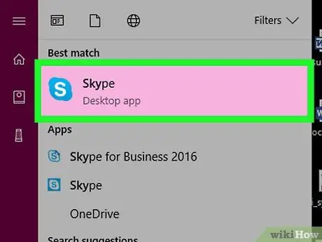 Convidar algú a Skype Pas 1