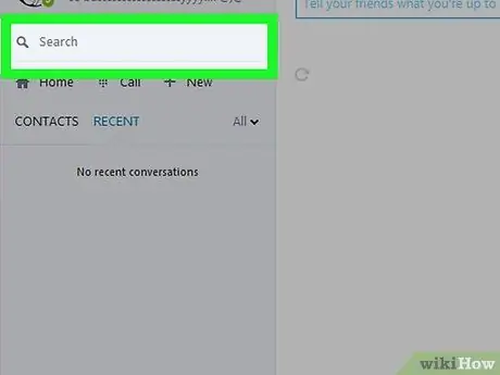 Jemput Seseorang di Skype Langkah 3