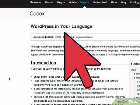 Mainiet noklusējuma valodu programmā Wordpress 16. darbība