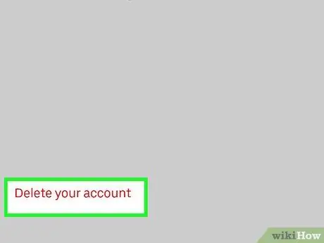 Kanselahin ang isang Uber Account Hakbang 5