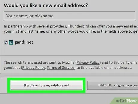 Configure o Mozilla Thunderbird para o Yahoo! Etapa 5 do correio