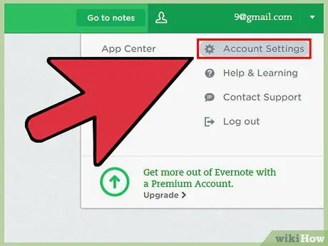 Tshem tawm Evernote Kauj Ruam 21