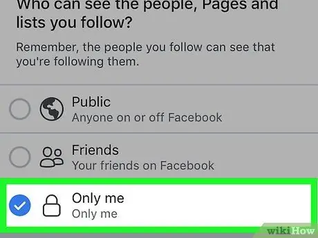 Not Show Up in Suggested Friends on Facebook Step 7