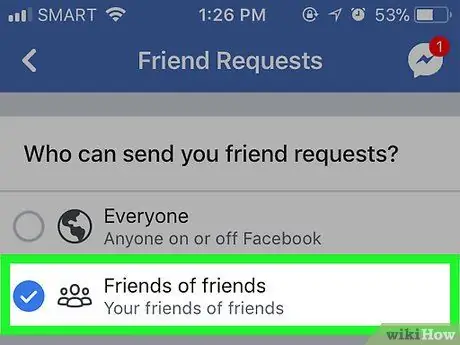 Not Show Up in Suggested Friends on Facebook Step 10