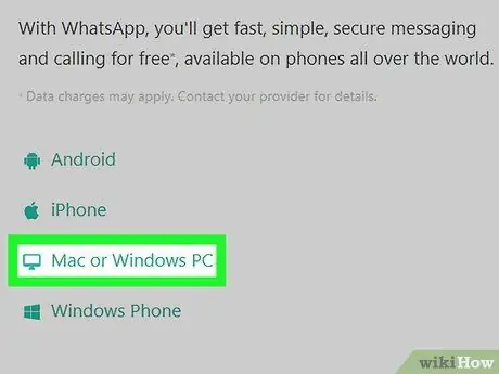 Kirim Pesan WhatsApp dari PC Langkah 2