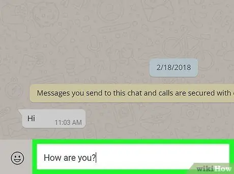 إرسال رسائل WhatsApp من الكمبيوتر الشخصي الخطوة 10