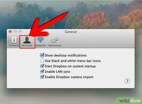 Prekinite povezavo računalnika z računom Dropbox 10. korak