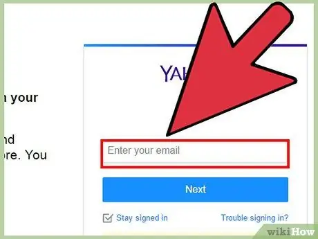 Abra o Yahoo Mail Etapa 23