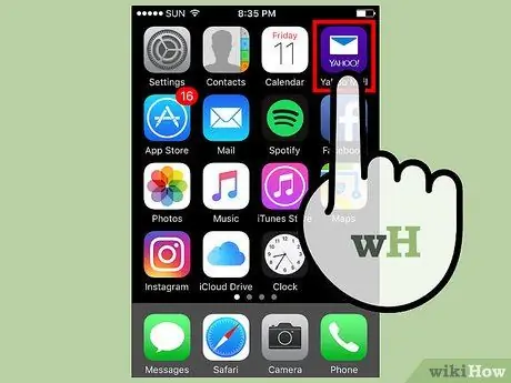 Ανοίξτε το Yahoo Mail Βήμα 1