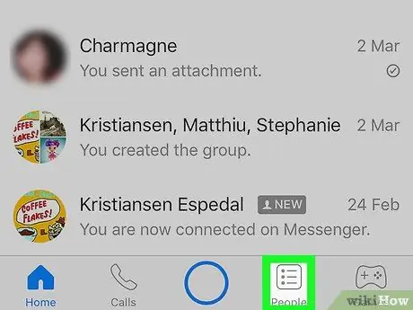 Zistite, či je niekto online v programe Facebook Messenger Krok 2