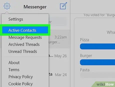 Zistite, či je niekto online v programe Facebook Messenger Krok 7