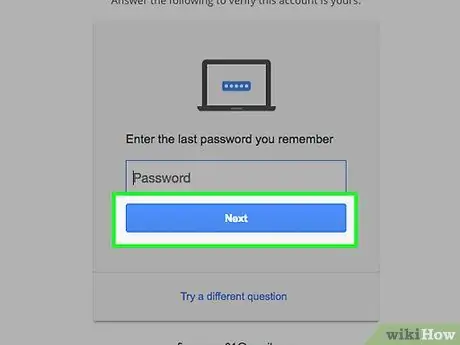 Change Your YouTube Password when You Have Forgotten It Step 7