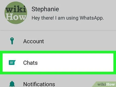 Ištrinkite visas žiniasklaidos priemones „WhatsApp“10 veiksme