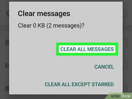 Διαγραφή όλων των μέσων στο WhatsApp Βήμα 34