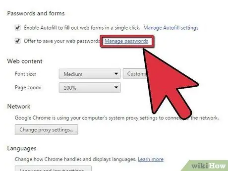 Manage Saved Passwords in Google Chrome Step 4