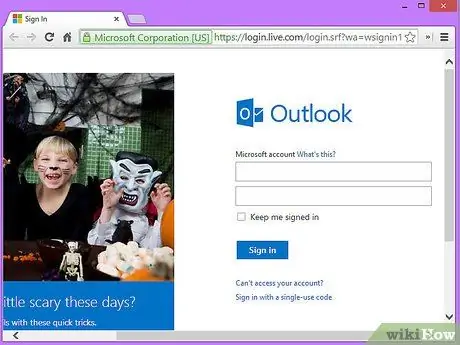 إعادة تعيين كلمة مرور Hotmail المفقودة الخطوة 2