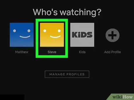 Slett nylig sett filmer eller programmer på Netflix Trinn 2