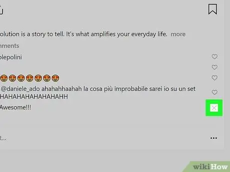 Kommenteerige ja kustutage Instagrami fotode kommentaare 10. samm