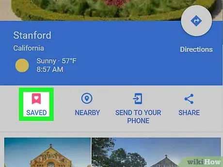 Remove Saved Places on Google Maps on PC or Mac Step 7