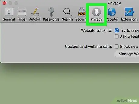 Safari 4 дэх Cookies -ийг идэвхжүүлэх