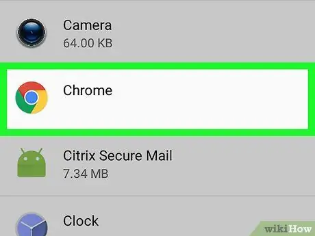 Afinstaller Google Chrome Trin 23