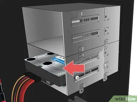 Passo 8 para mudar o disco rígido de um computador