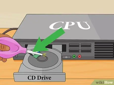 Clean a CD Player Step 2