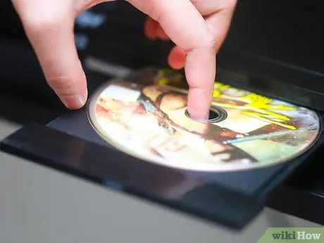 قم بتنظيف مشغل DVD الخطوة 1