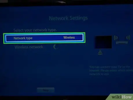 Podłącz Smart TV do Internetu Krok 3