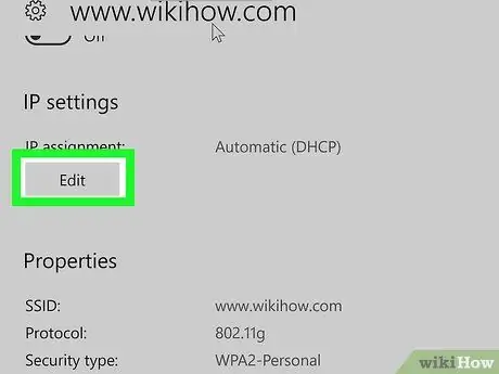 قم بتغيير عنوان IP الخاص بك (Windows) الخطوة 19