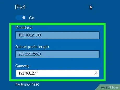 IP -cím megváltoztatása (Windows) 22. lépés